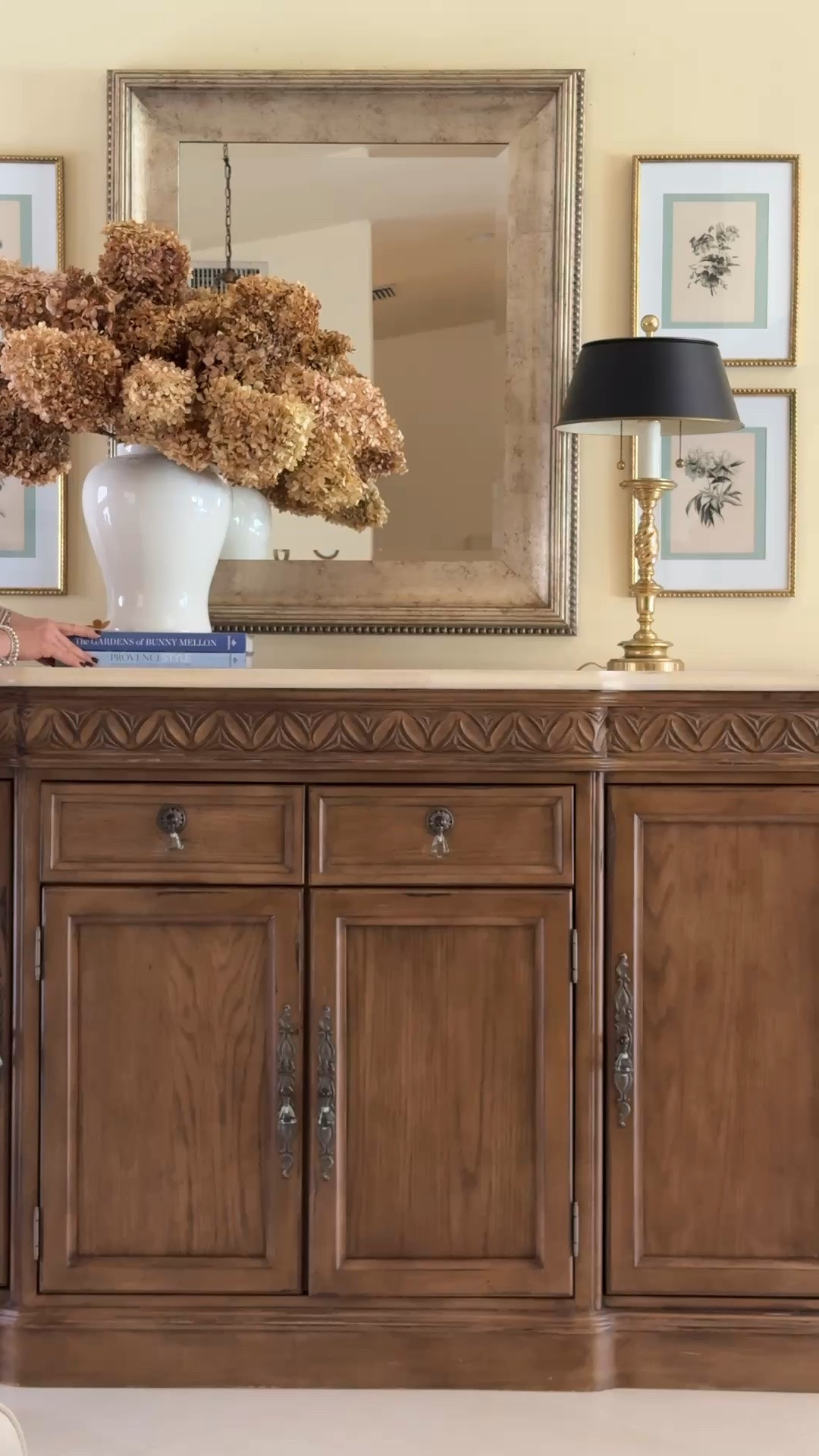 Beautiful dried hydrangea stems - an easy way to add softness, texture & a collected touch to your home year-round - plus faux hydrangea options for adding soft color and texture to your home all season long.

#LTKHome #LTKSeasonal