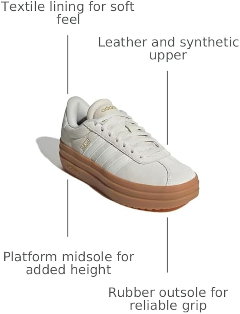 adidas Women's Vl Court Bold Sneaker | Amazon (US)