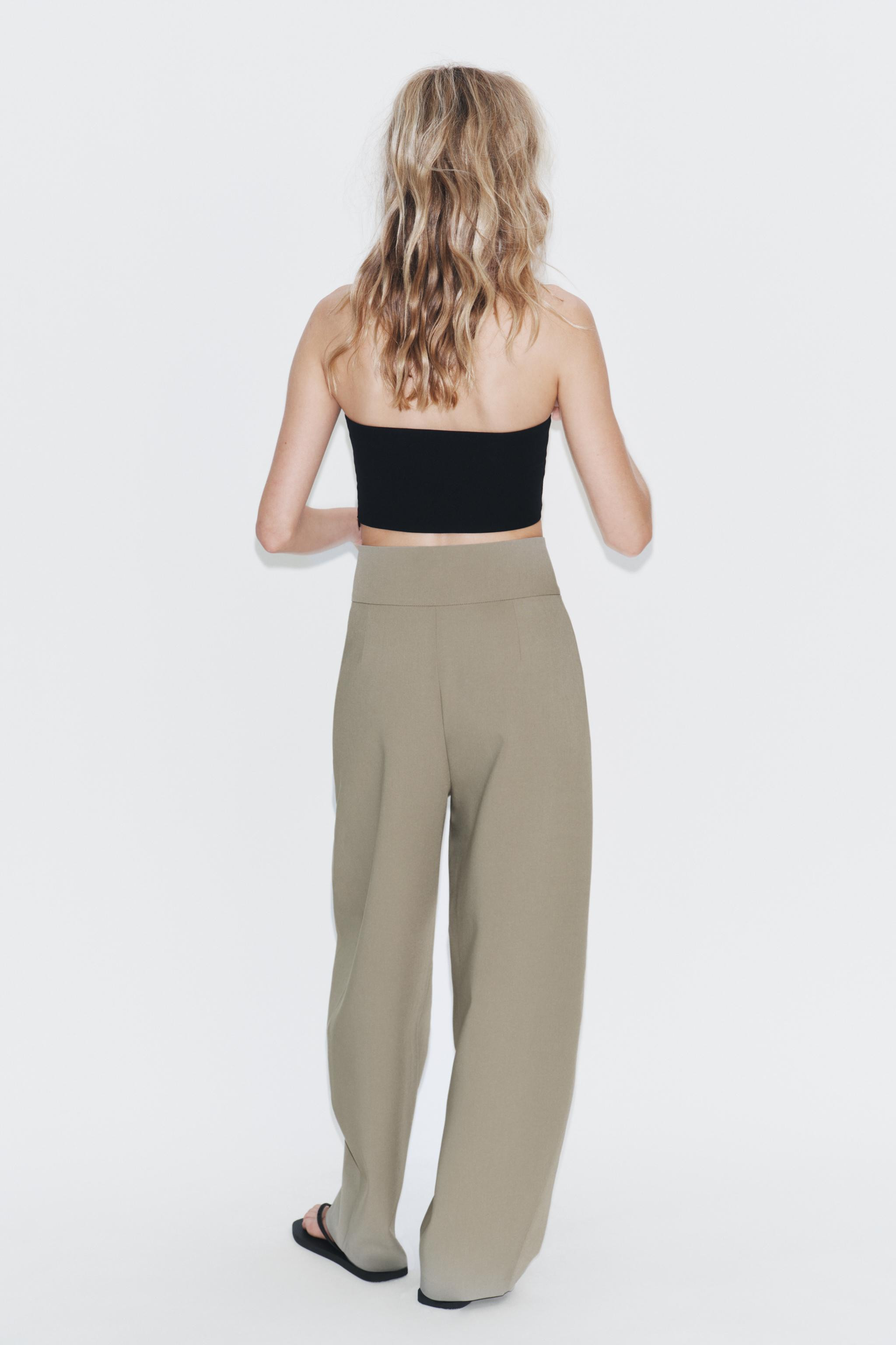 PLEATED BALLOON PANTS | Zara US