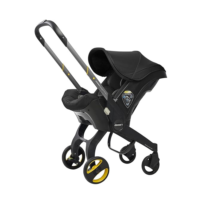 Doona Car Seat & Stroller, Nitro Black - All-in-One Travel System | Amazon (US)