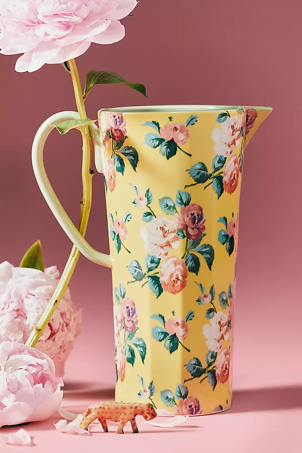 Chintzware Stoneware Pitcher | Anthropologie (US)