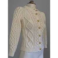 Vintage Cable Knit Cardigan Sweater Chunky Fisherman Knit, Handmade 1960S | xs | Etsy (US)