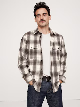 Flannel Utility Shirt | Banana Republic (US)