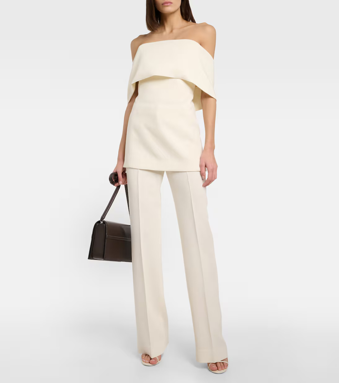 High-rise crêpe flared pants | Mytheresa (US/CA)