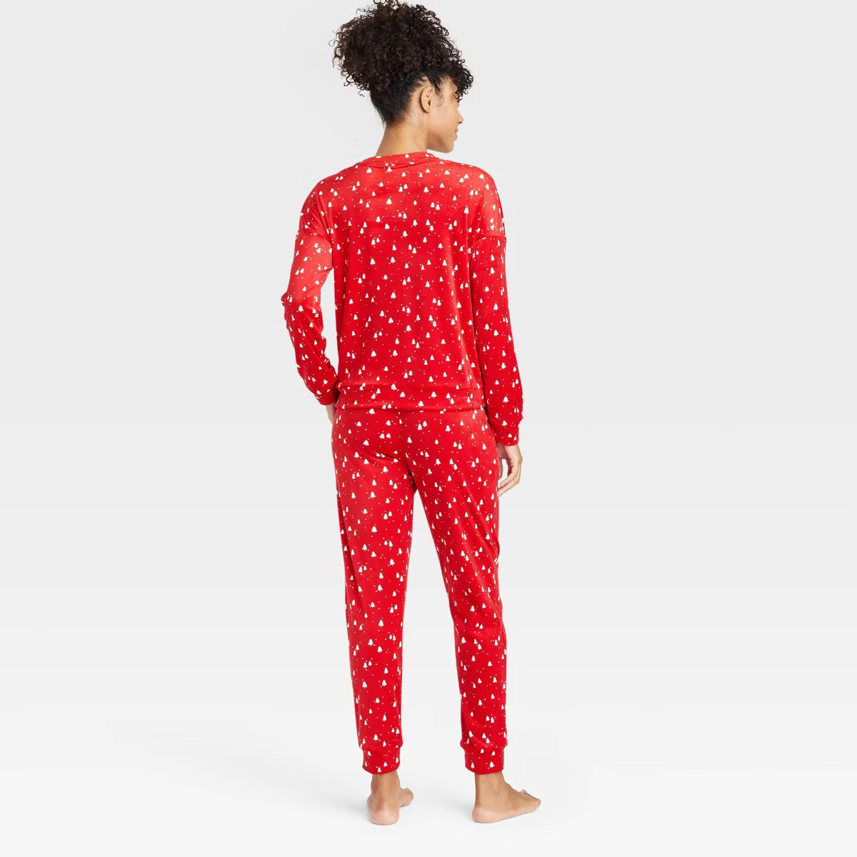 Women's Minky Fleece Pullover Top and Joggers Pajama Set - Auden™ | Target