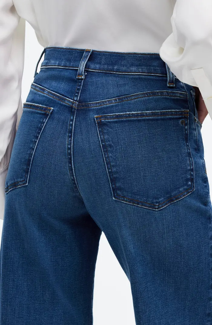 Madewell High Waist Crop Wide Leg Jeans | Nordstrom | Nordstrom