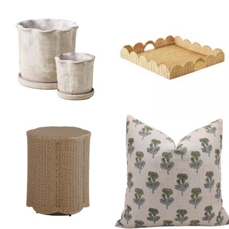 So many great spring findss - including lots of scalloped decor!

#homedecor #springdecor #throwpillow #outdoortable #planter #tray 

#LTKhome #LTKfindsunder50