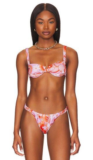 Ariel Bikini Top in Bloom | Revolve Clothing (Global)