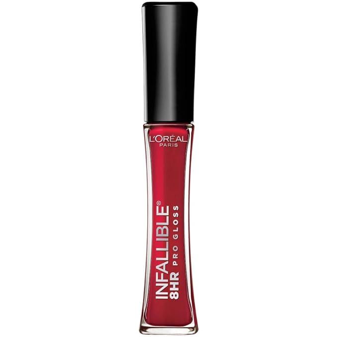 L'Oréal Paris Infallible 8 HR Pro Gloss, Red Fatale, 0.21 fl. oz. | Amazon (US)