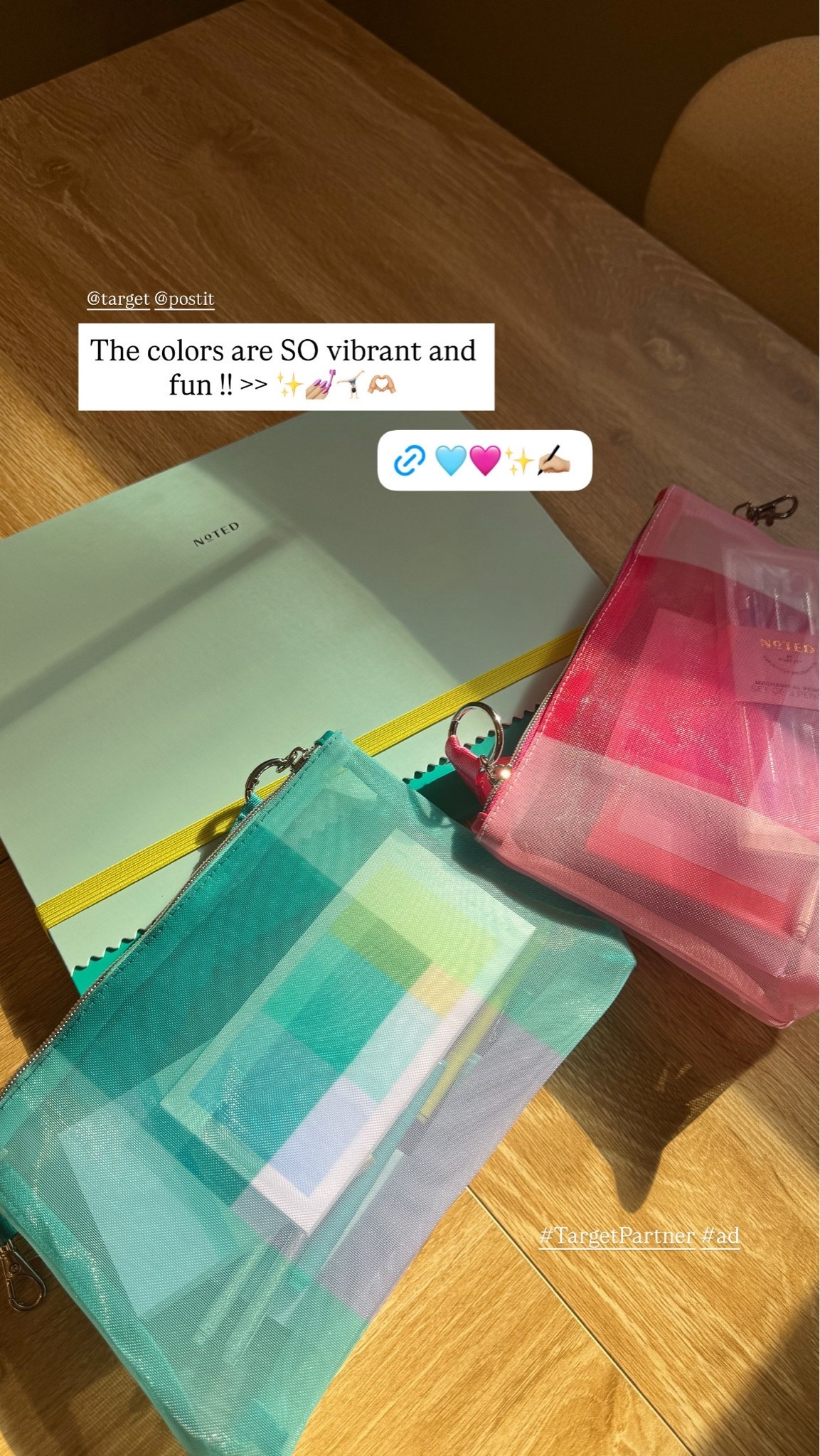 #ad Loveeeee the new Noted by Post-it — sold exclusively at Target for a limited time! SO CUTE! Run to grab yours before they’re gone 🏃🏽‍♀️💨🛼🤸🏻✨ #TargetPartner #notedbypostit @postit @target https://on.ltk.com/+uUbbpXhabFl4-ovRMrQ07Q