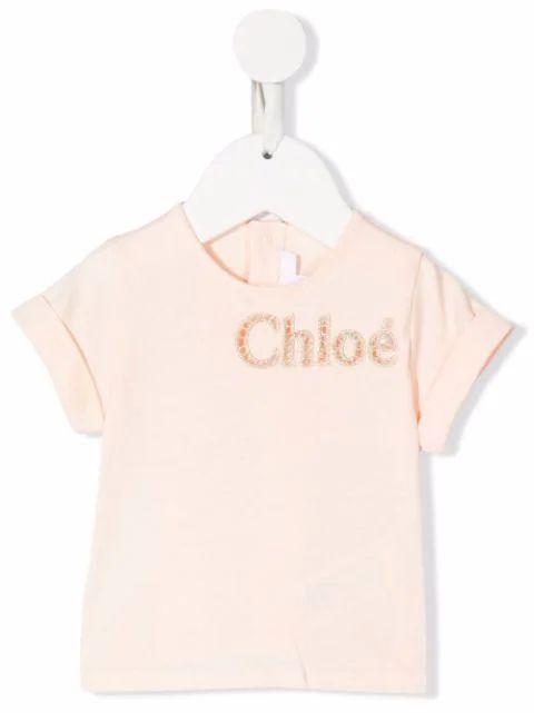 embroidered-logo T-shirt | Farfetch Global