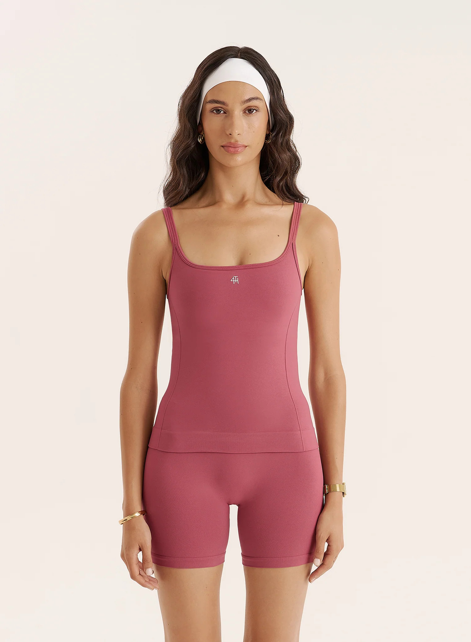 Berry Sculpting Seamless Gym Vest Top- Dua | 4th & Reckless