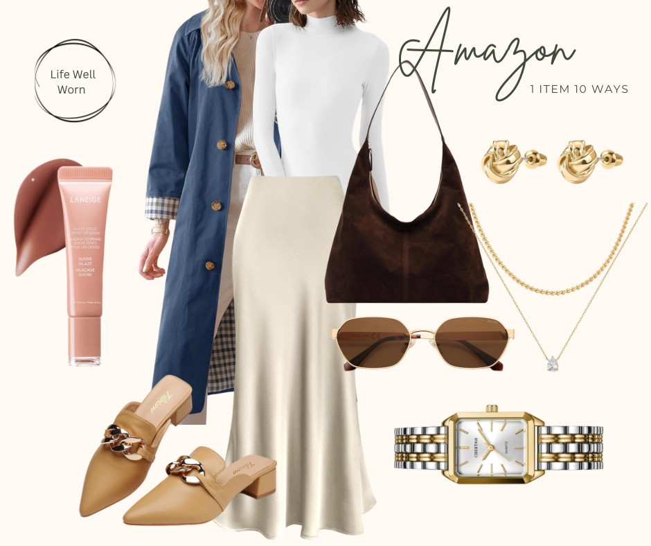Day 10 of styling 1 skirt 10 ways #amazon #amazonfashion #midiskirt #capsulewardrobe 

#LTKootd #LTKFindsUnder50 #LTKStyleTip