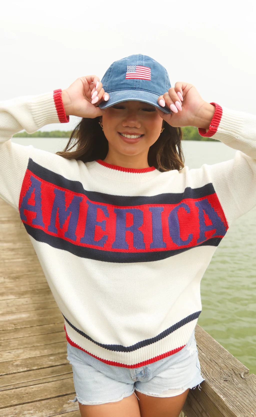 liberty league america sweater | RIFFRAFF
