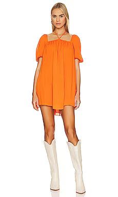 anna nata Makayla Dress in Desert Orange from Revolve.com | Revolve Clothing (Global)