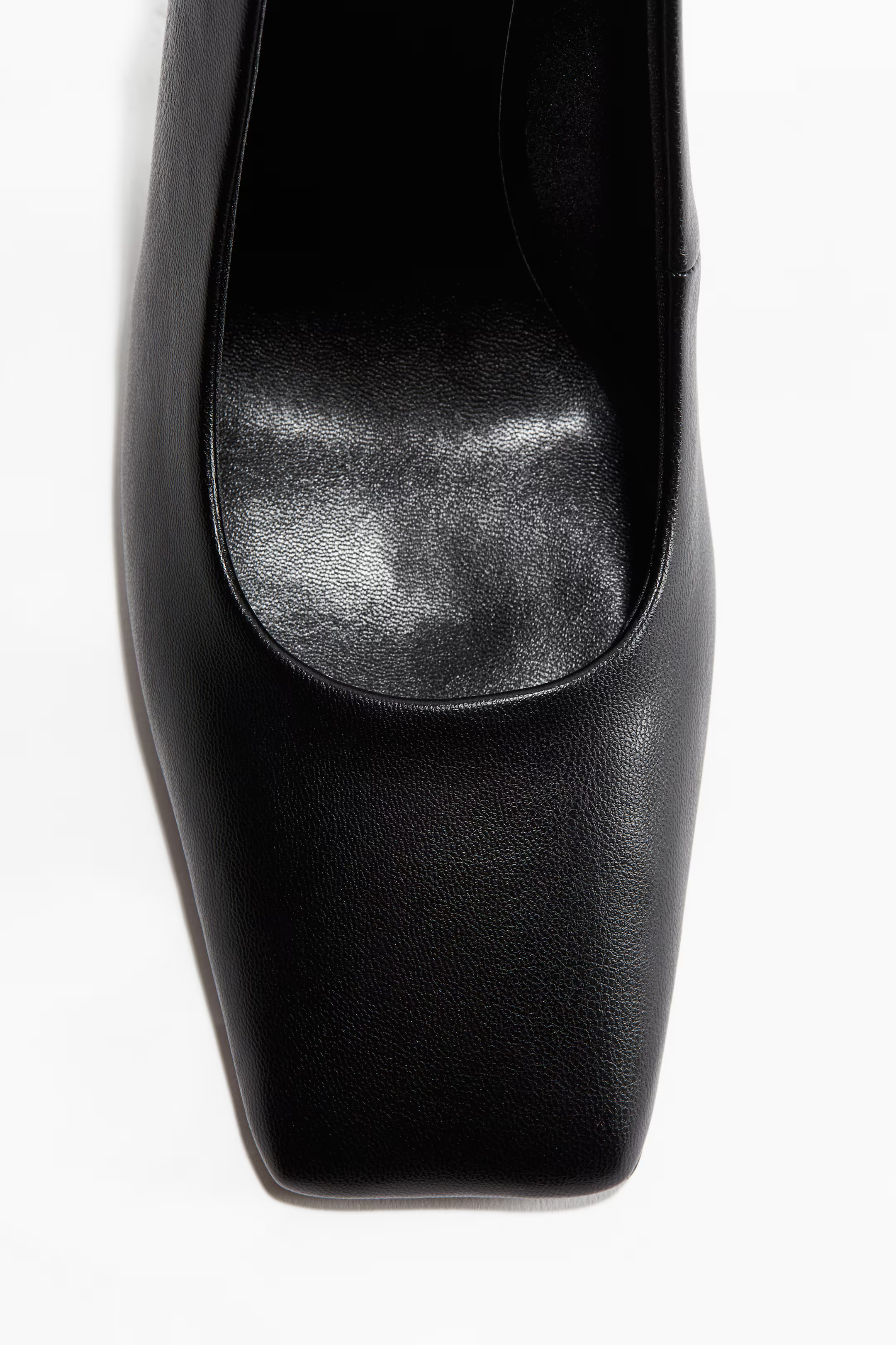 Square-Toe Slingback Pumps | H&M (US + CA)