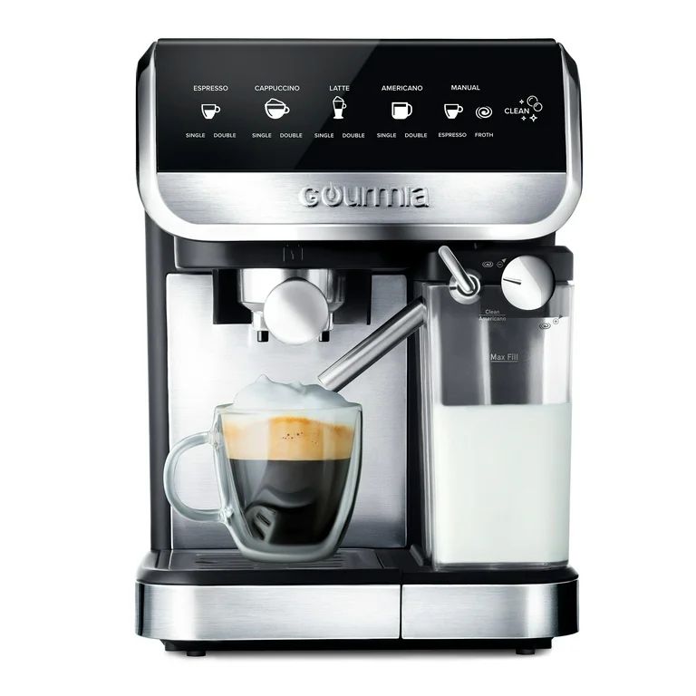 Gourmia Espresso, Cappuccino, Latte & Americano Maker with Automatic Frothing | Walmart (US)