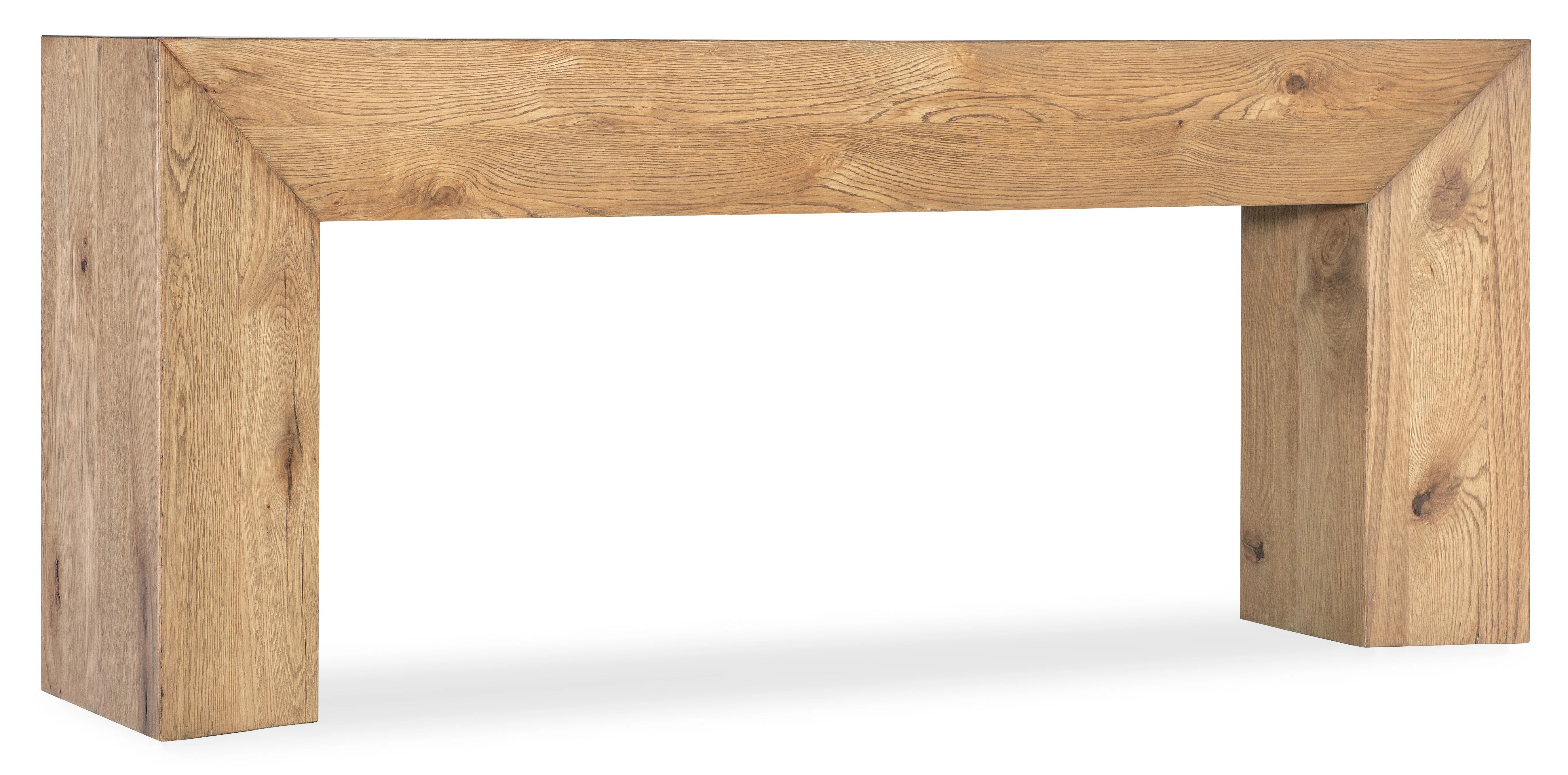Wade Chunky Console Table - Natural Oak | Wayfair North America