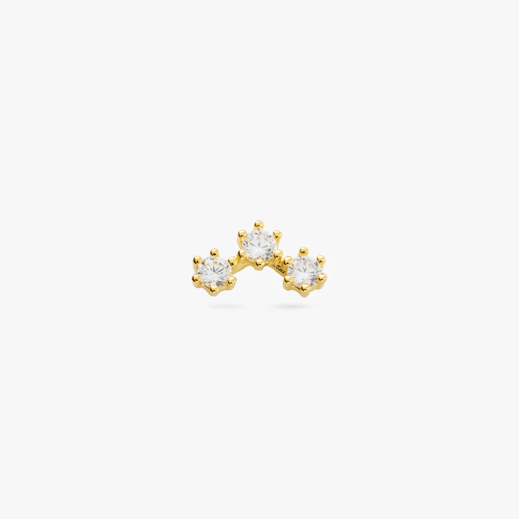 CZ Cluster Stud | Studs