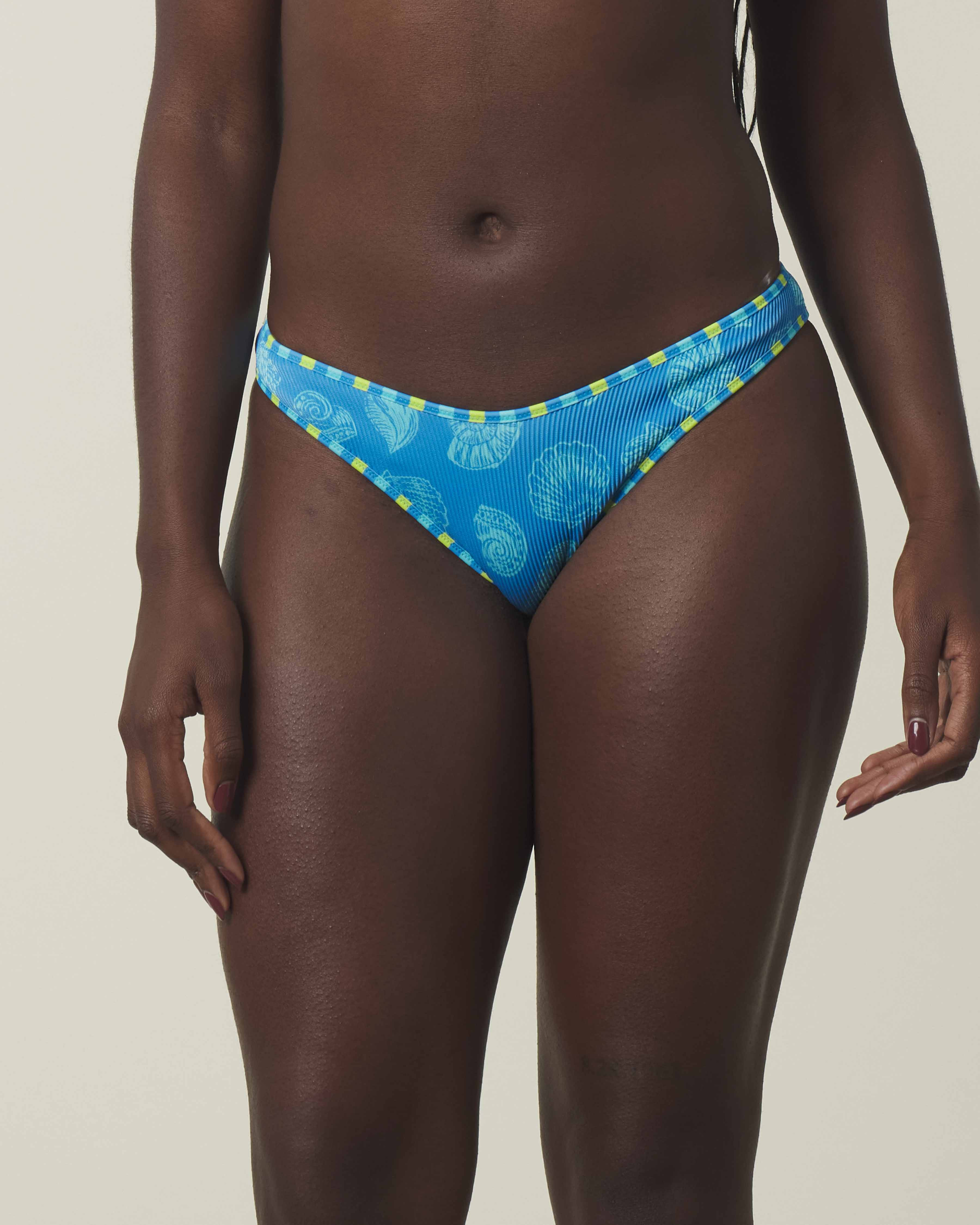 Playa Ribbed | Classic Bottom | Honey Swim