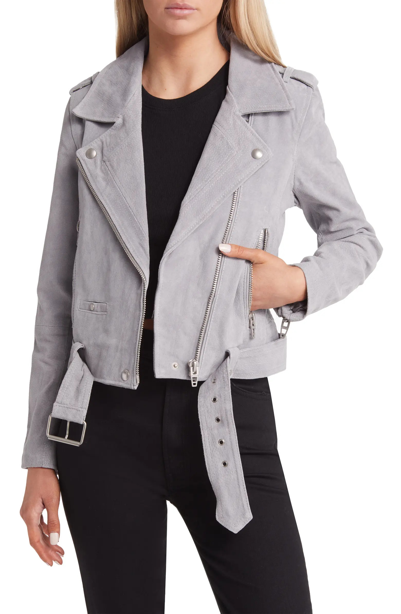 Suede Moto Jacket | Nordstrom