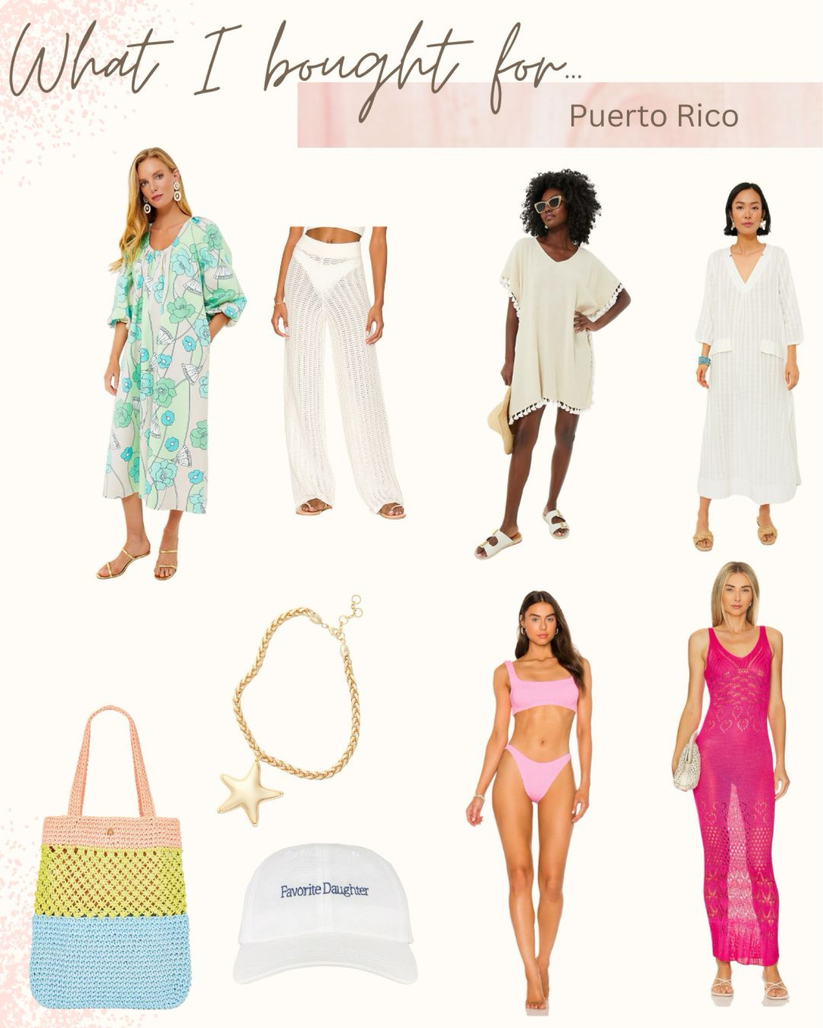 What I ordered for Puerto Rico Trip! #resortwear #springbreak #vactionoitfits

#LTKSeasonal #LTKswim #LTKSpringSale