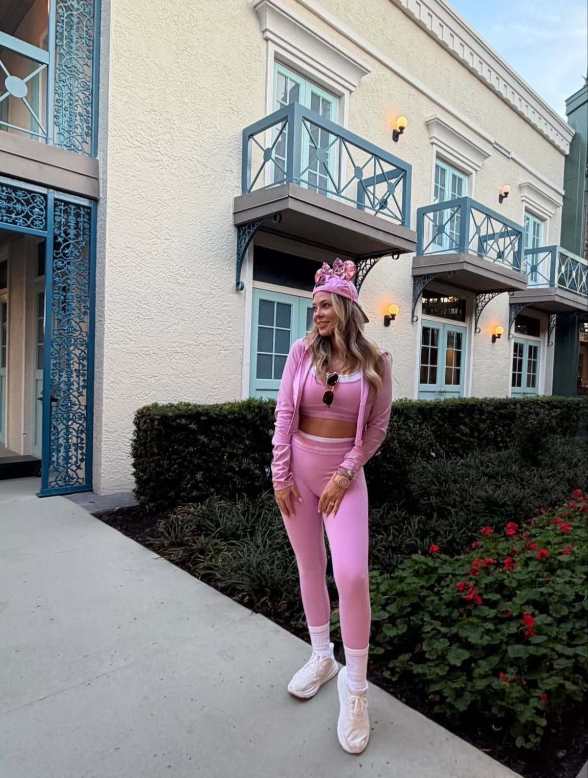 Magic Kingdom OOTD 💕🌸🎀 

Disney outfit inspo, candy heart pink, ALO, Outfit of the day, Disney world outfits 

#LTKootd #LTKmomlife #LTKActive