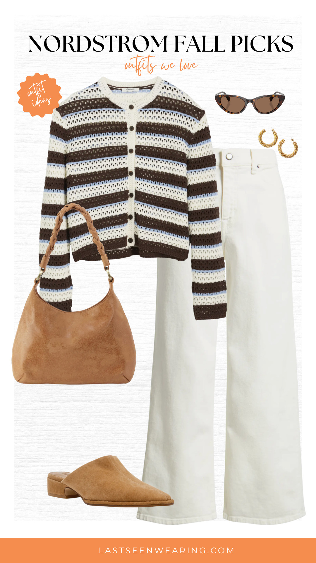 Another cute fall look! This Madewell cardigan is on sale and these Steve Madden mules are always a best seller!  

 #LTKootd #LTKSeasonal #LTKOver40