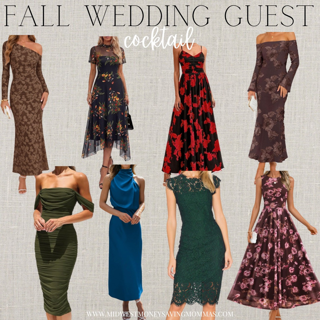 Cocktail Wedding Guest Dresses 

Amazon fashion fall dress fall wedding guest outfits floral dress midi dress

#LTKootd #LTKgrwm #LTKWedding