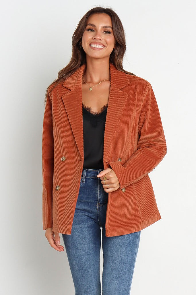 Claudia Blazer - Brown | Petal & Pup (US)