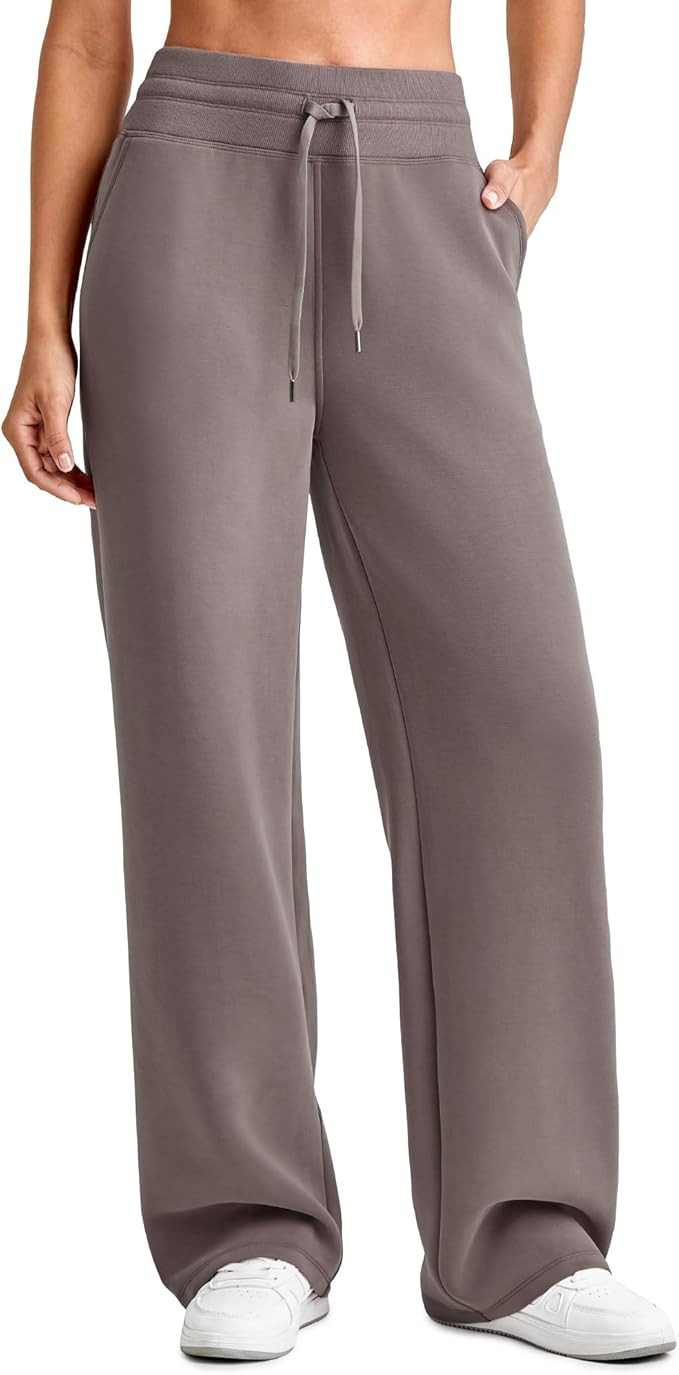 G4Free Smoofit Modal Soft Wide Leg Sweatpants for Women High Waist Drawstring Casual Lounge Pants... | Amazon (US)