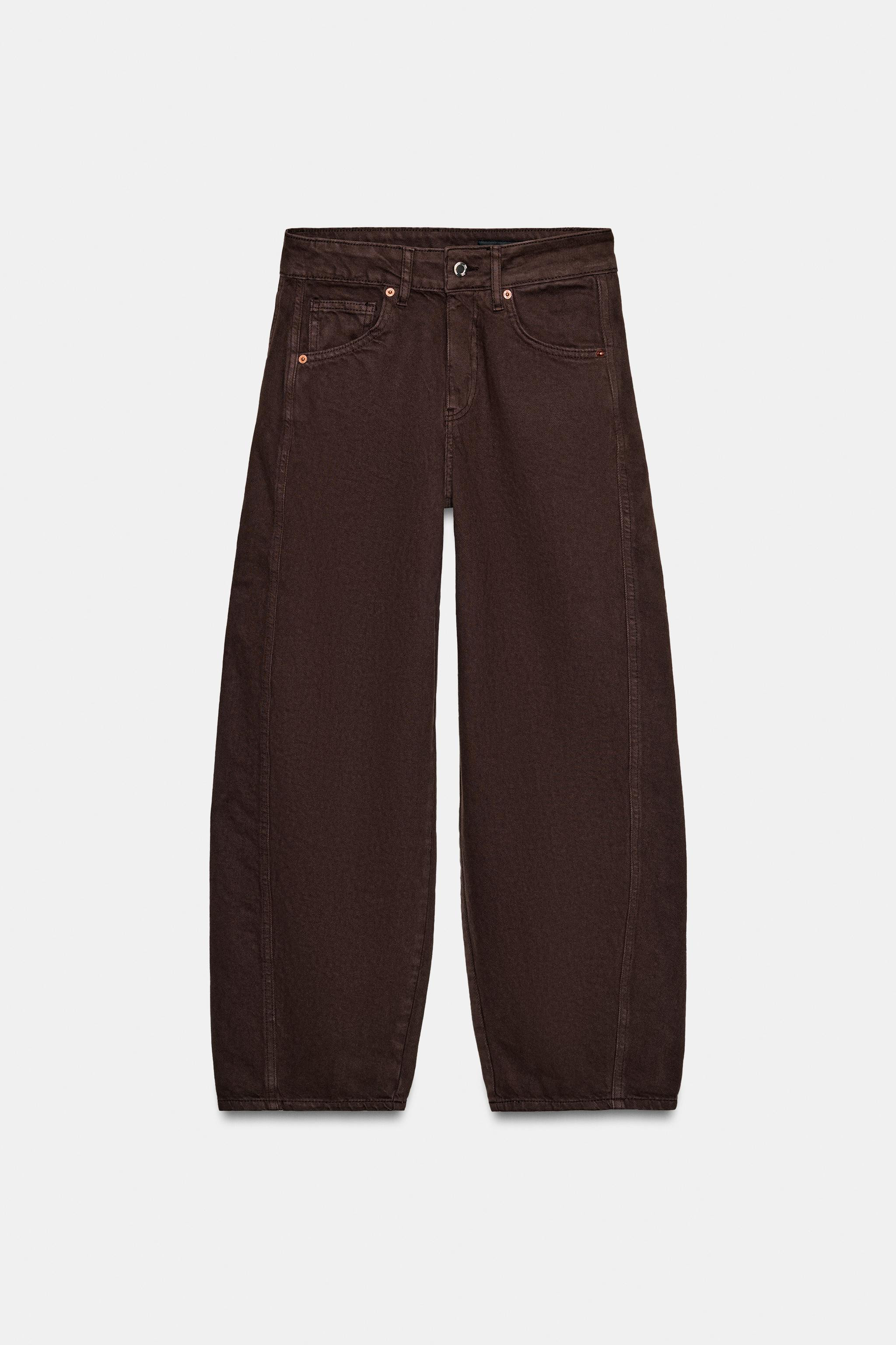 Z1975 BARREL ANKLE-LENGTH MID-WAIST JEANS | Zara AU
