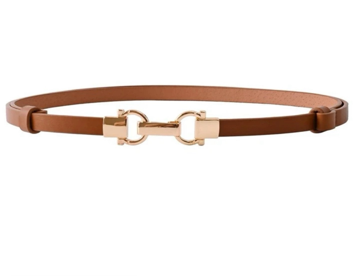 Tan skinny belt

#LTKsalealert #LTKmidsize #LTKworkwear
