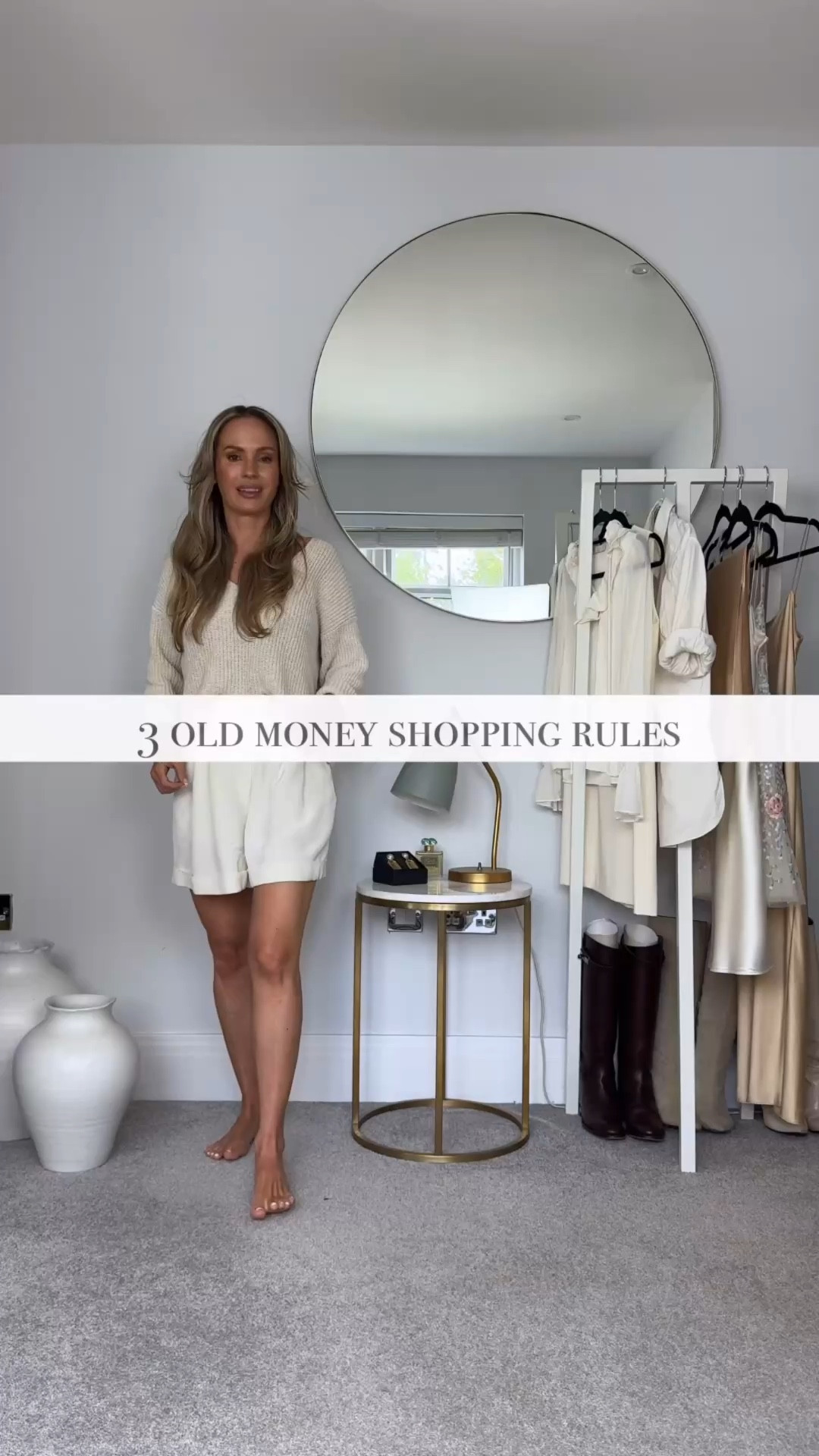 3 shopping rules old money families use to keep their wardrobes aligned and their style consistent. 

1. No trends - Clothes are your way of introducing yourself in the room before you even open your mouth. So it makes sense to stay consistent and let what you wear mirror you, not what’s “in” at the moment. 

2. No logomania - We are not dressing to show how much money we have, we dress to show who we are. There is no reason to be a designer brands billboard, it only comes across as insecure. 

3. Buy cheap - buy twice. Get what you want in great quality the first time or you will have to buy it over and over again. It sounds more expensive but it works out the opposite. To have trusted items that will last for many years also helps keep our style consistent. 

Do you have any shopping rules to add? 

🤍You can find the items I’m wearing in my link in bio, or just comment “link” and I will DM the links to you 🤍

If you feel overwhelmed by your wardrobe and want clarity on your personal style, do the 7 Day Wardrobe Reset - I will show you step by step how to clear out, help you understand what you actually like, identify what’s missing, and figure out what to buy next. 
Because you deserve a wardrobe that works for you. 

Just comment “reset” and use the code “FIRST40” for 40% off.

#tessmontgomery #clevershopper #oldmoneystyle #oldmoneyfamily #oldmoney

#LTKSeasonal #LTKOver40 #LTKgrwm