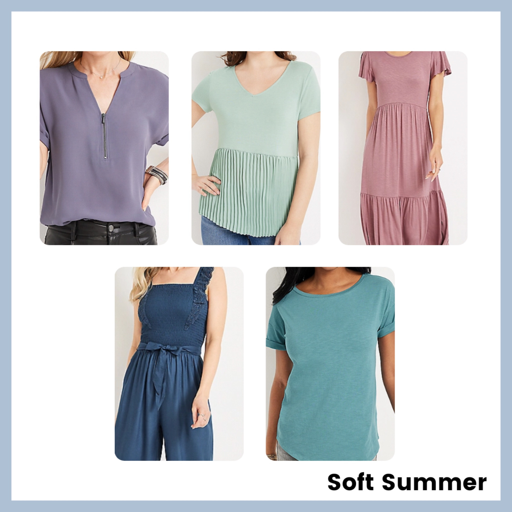 #softsummerstyle #coloranalysis #softsummer #summer

#LTKSeasonal #LTKunder100 #LTKunder50