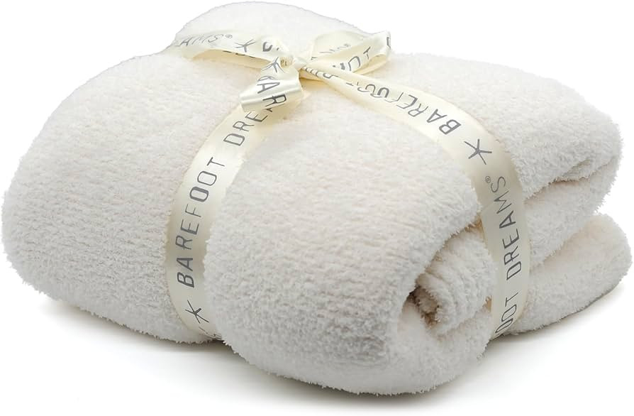 Amazon.com: Barefoot Dream's CozyChic Throw (Cream, 54" x 72") : Home & Kitchen | Amazon (US)