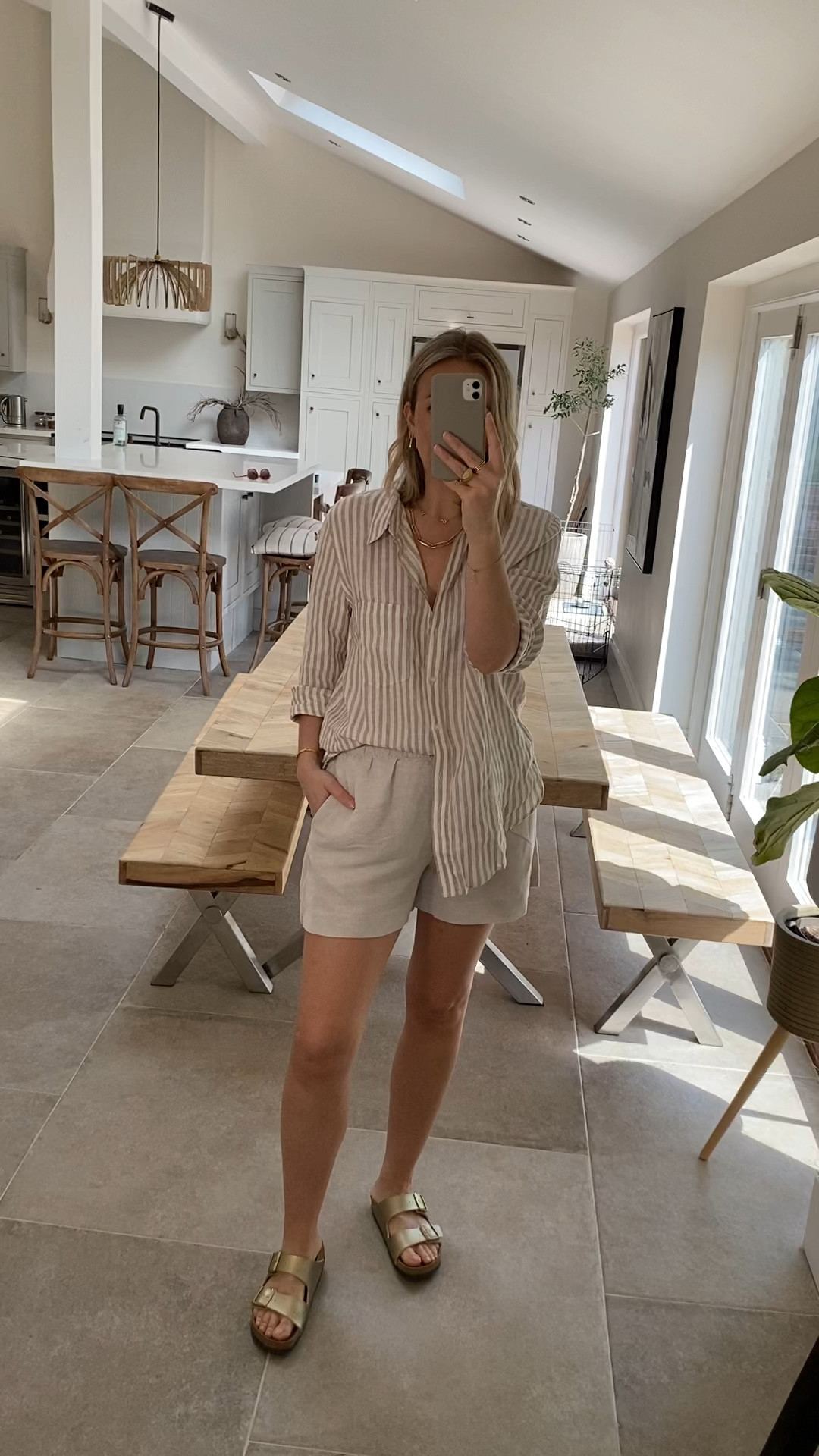 Linen shirt & shorts outfit 
Holiday outfit
Summer outfit
Wearing medium in shorts, large in shirt 

#LTKsummer #LTKtravel #LTKmidsize
