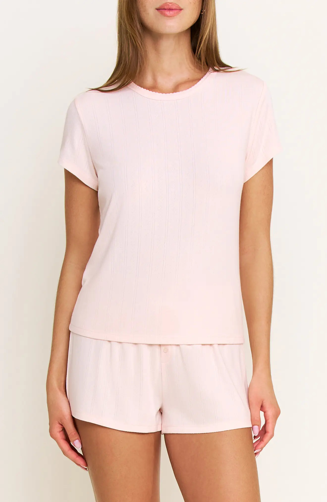 Blissful Pointelle Short Pajamas (Women) | Nordstrom | Nordstrom