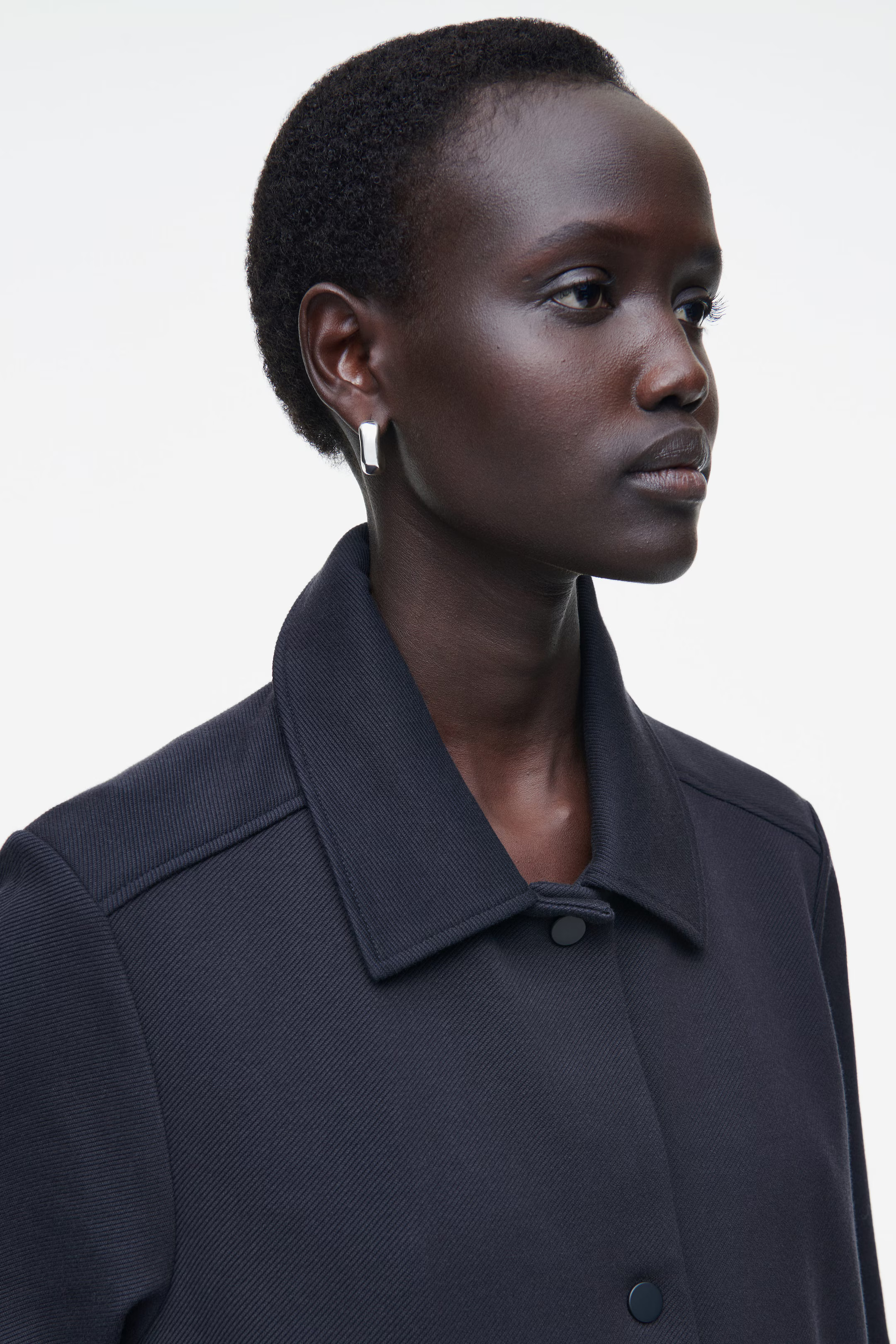 TRAPEZE UTILITY JACKET - NAVY | COS US | COS (EU)