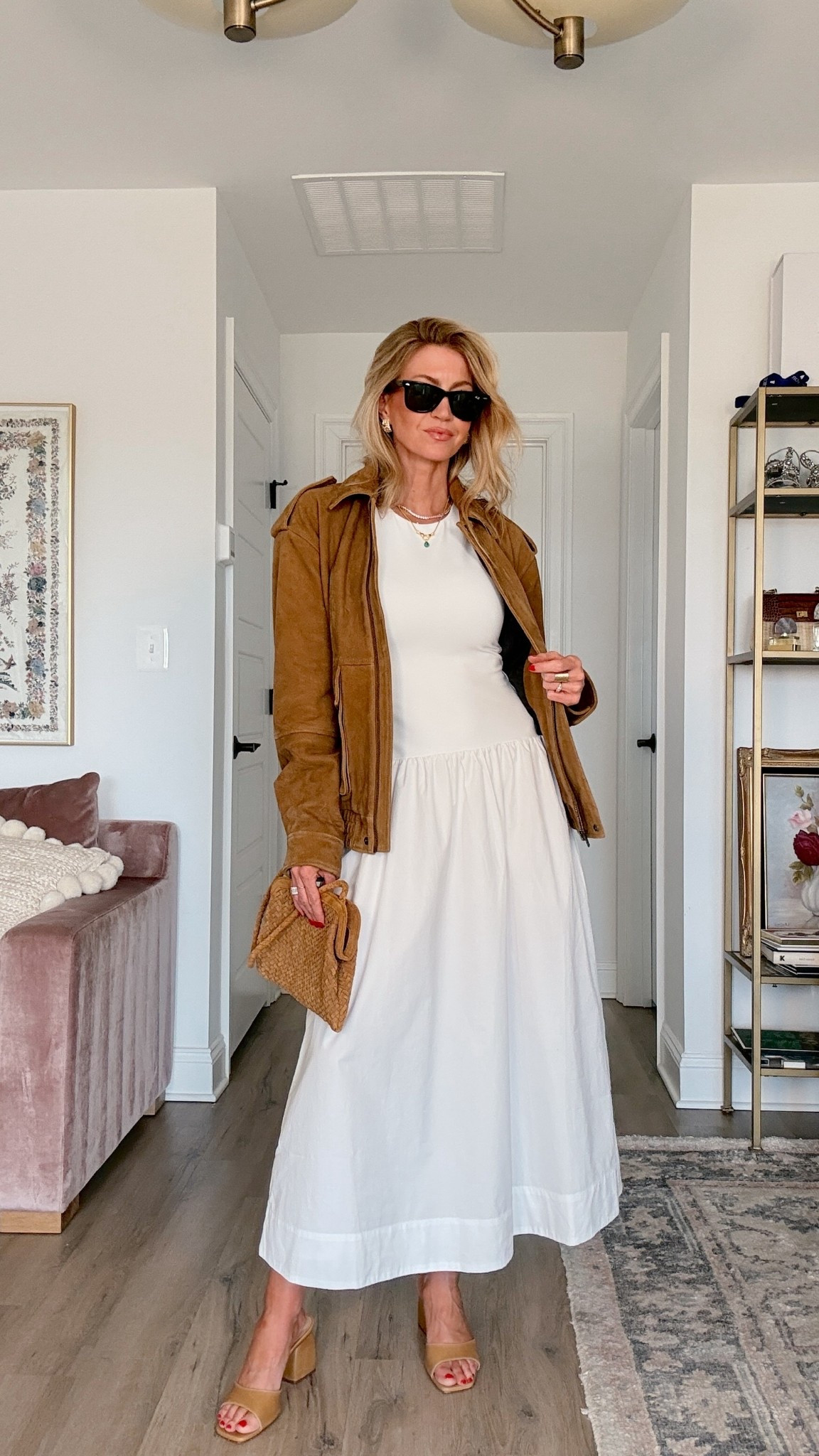 Picky girl dropped waist dress styled! 
Dress: runs TTS, wearing size small 

#LTKgrwm #LTKootd #LTKSeasonal