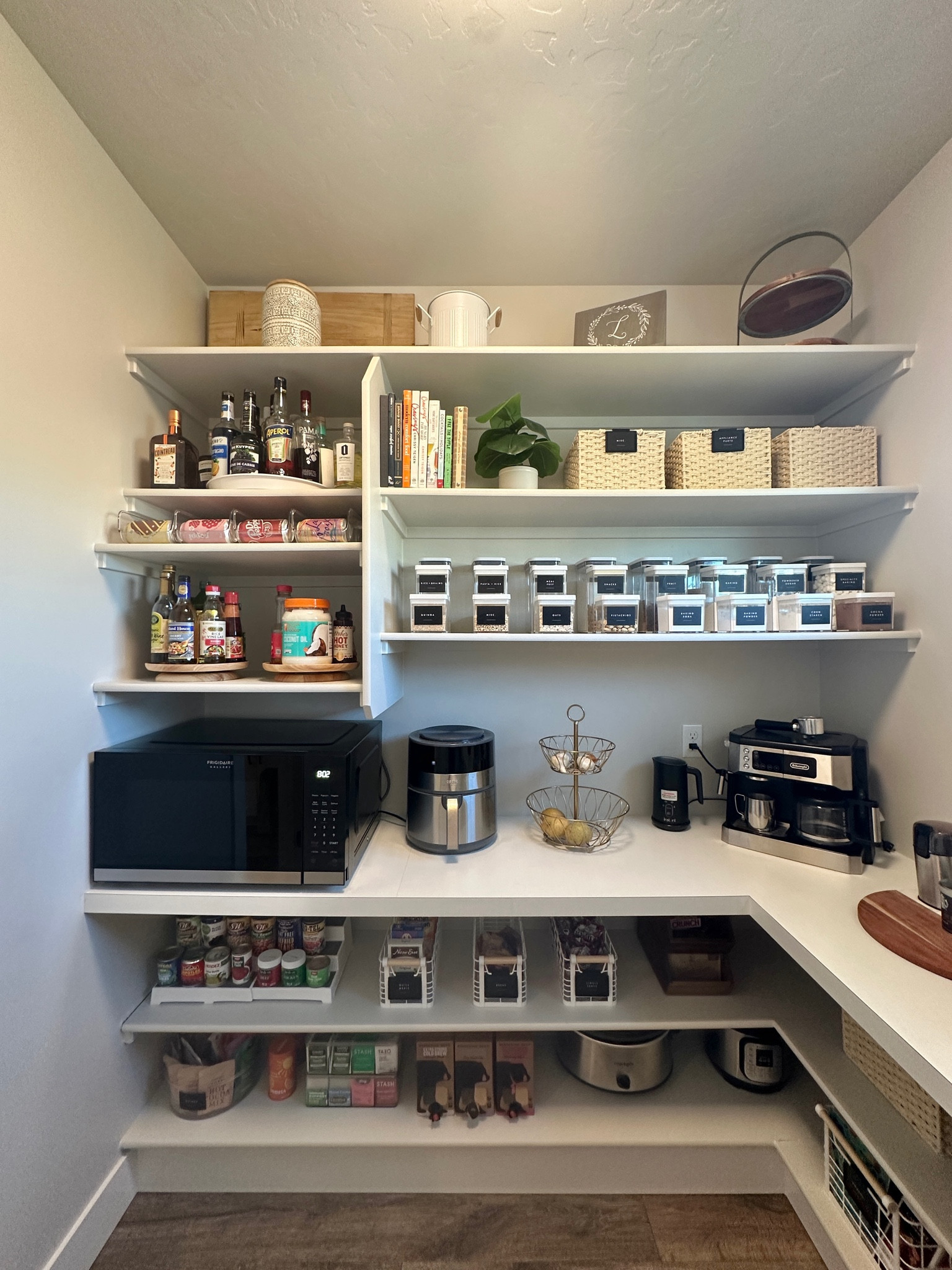 Budget friendly pantry organization 

#LTKHome #LTKFamily #LTKFindsUnder50