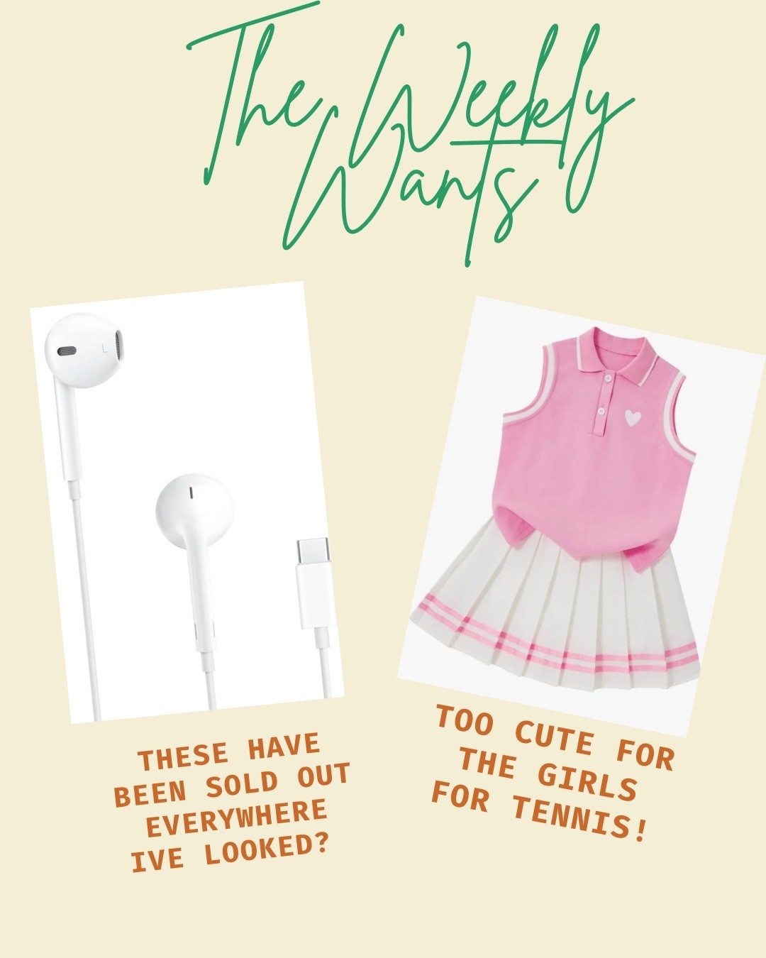 What I’m wanting this week! 

#LTKmomlife #LTKKids #LTKActive