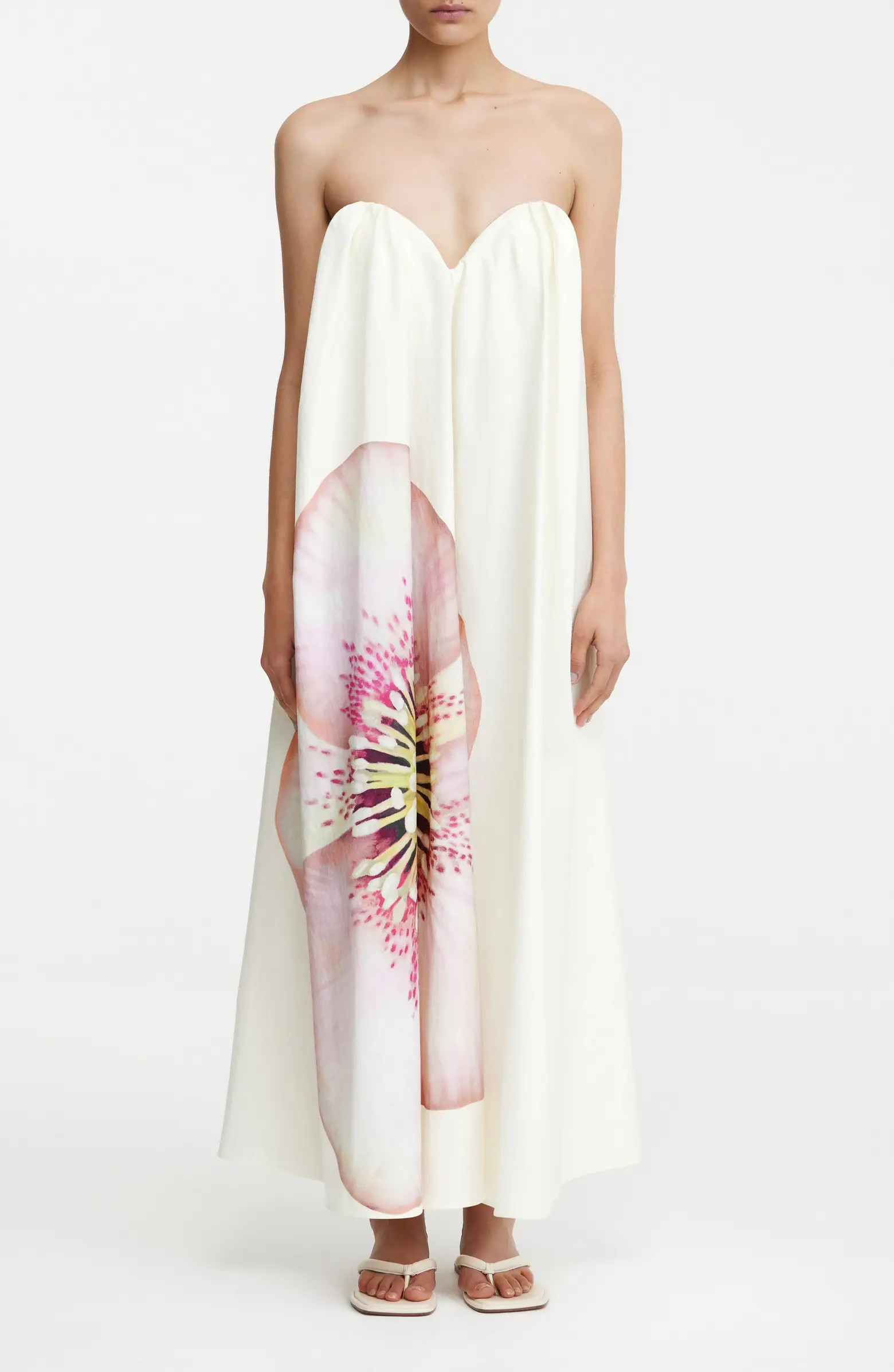 Shiloh Floral Strapless Maxi Dress | Nordstrom Rack