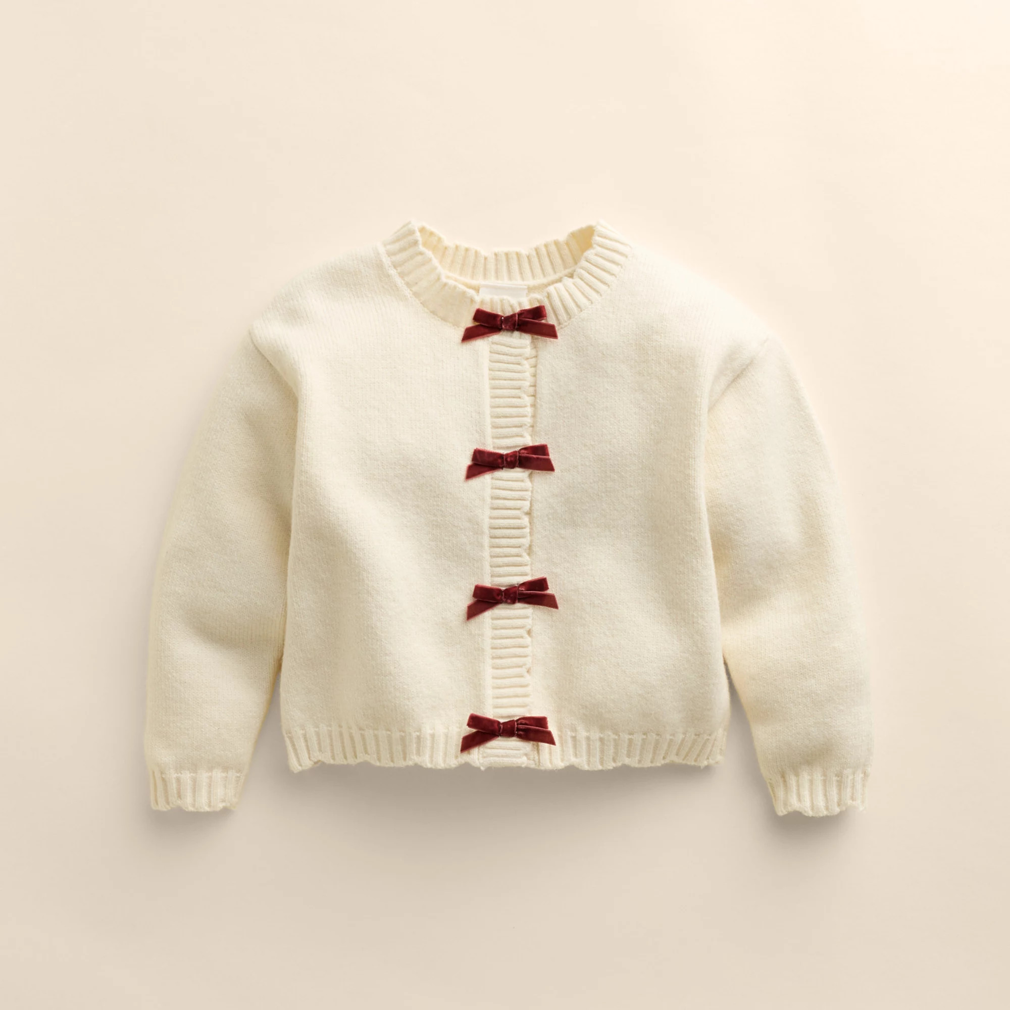 Baby & Toddler Girl Little Co. by Lauren Conrad Bow Cardigan | Kohl's