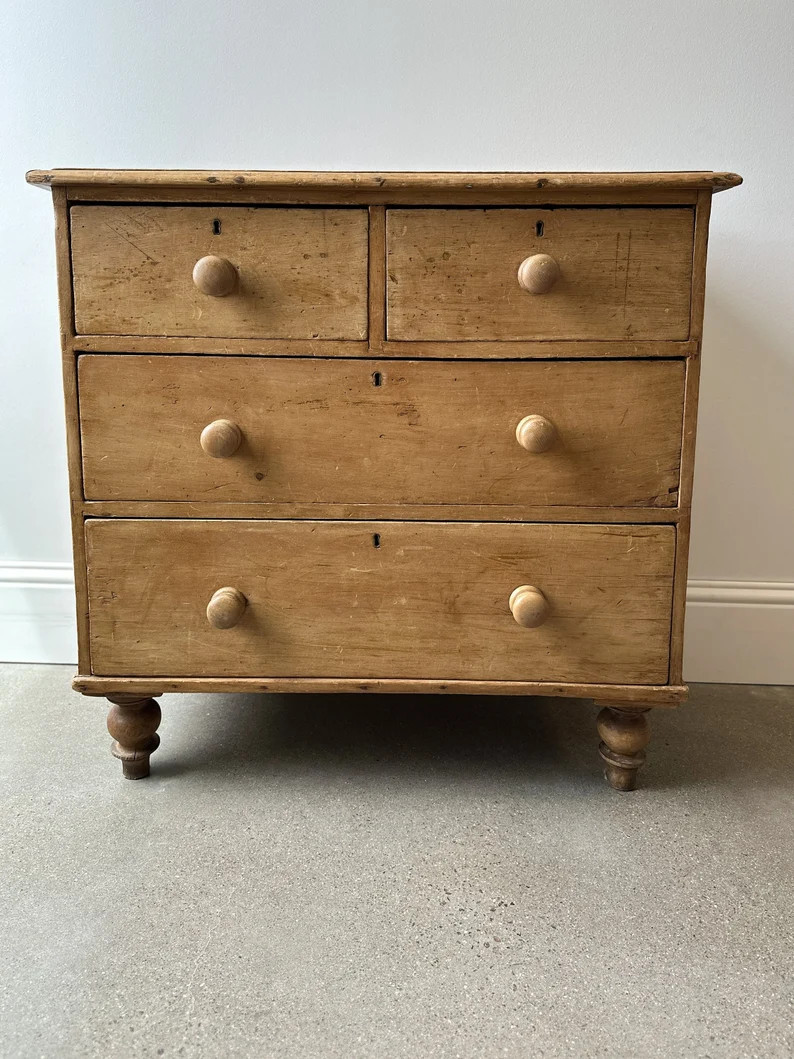 Antique English Pine Dresser - Etsy | Etsy (US)