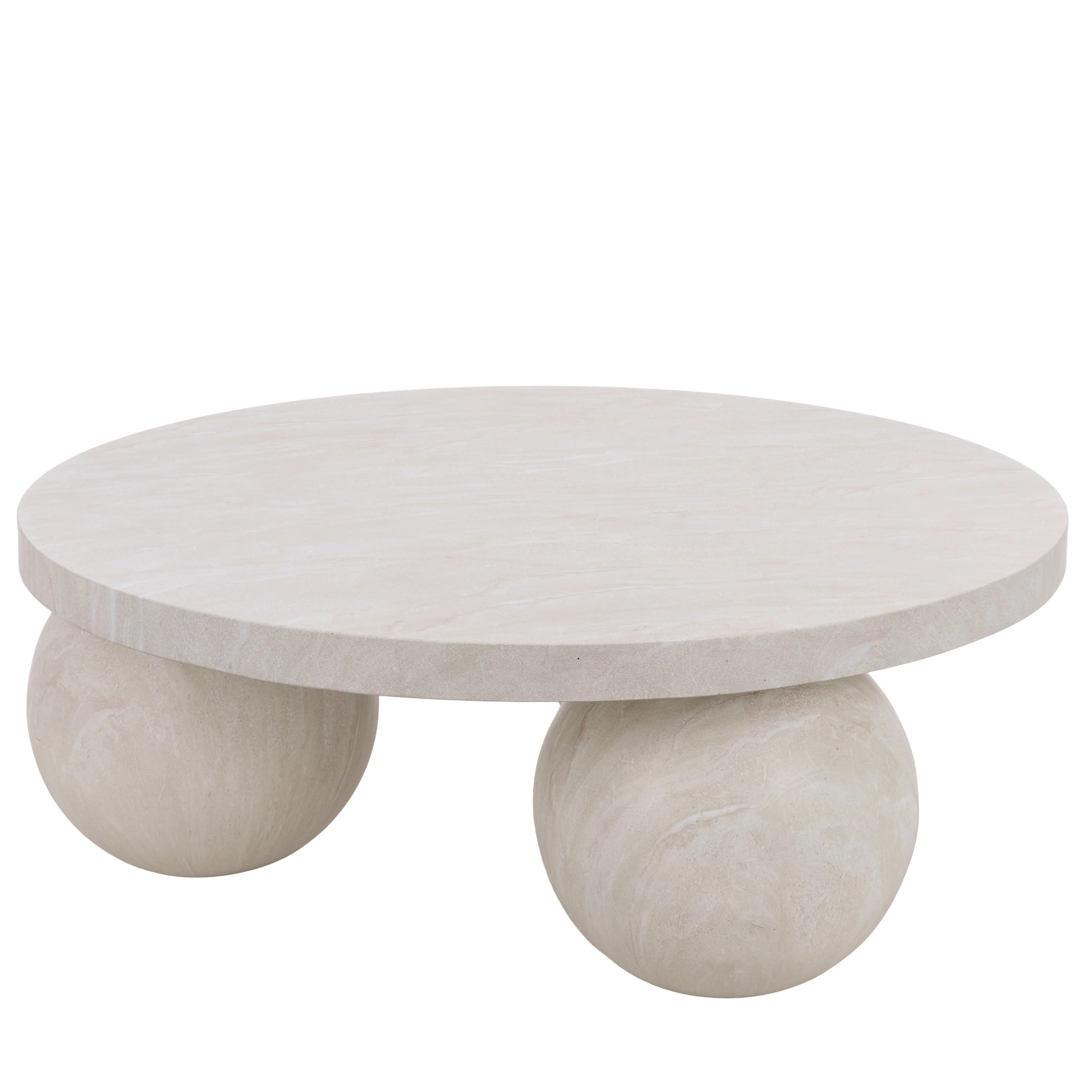 Aurielle 3 Ball Round Coffee Table | Wayfair North America