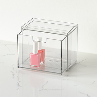 Everything Organizer® Narrow Shallow Drawer Clear | The Container Store