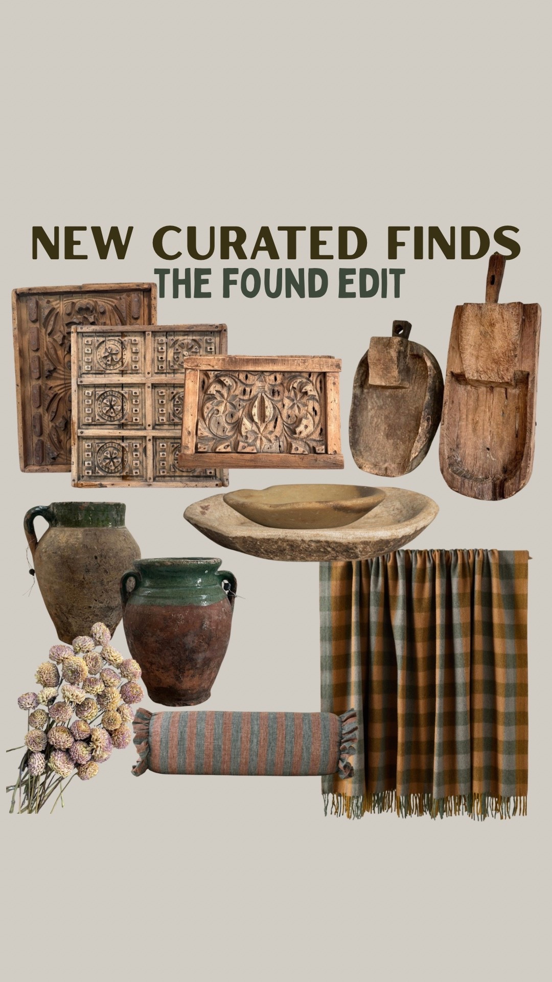 New curated finds! The found edit! 

#LTKOver40 #LTKHome #LTKHoliday