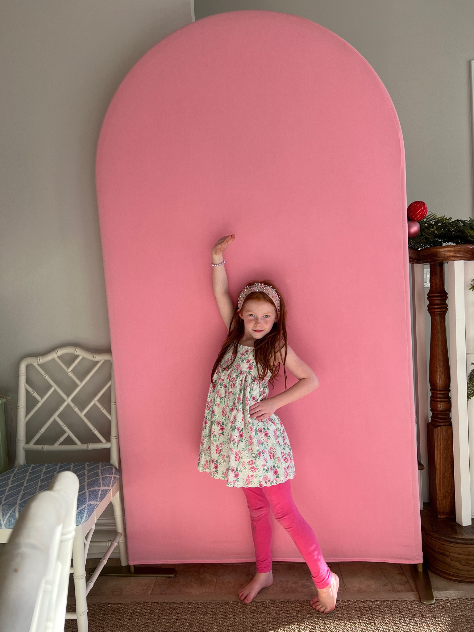 Collapsable party backdrop and cover available in a ton of colors and sizes. This is the 7.2ft option. 

#LTKparties #LTKfindsunder100 #LTKfindsunder50