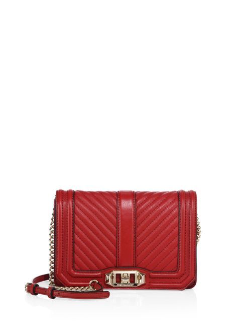 Small Love Chevron-Quilted Leather Crossbody Bag | Saks Fifth Avenue (CA)